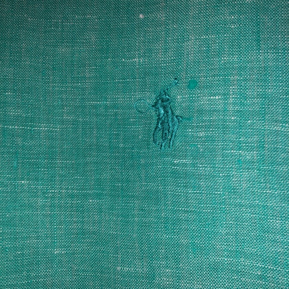 Perfect condition turquoise button up - Picture 4 of 5